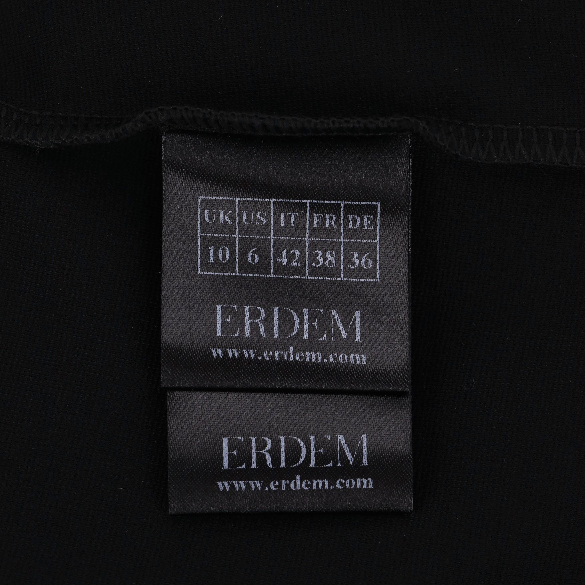 Erdem Polka-Dot Tie Midi Dress For Sale 3