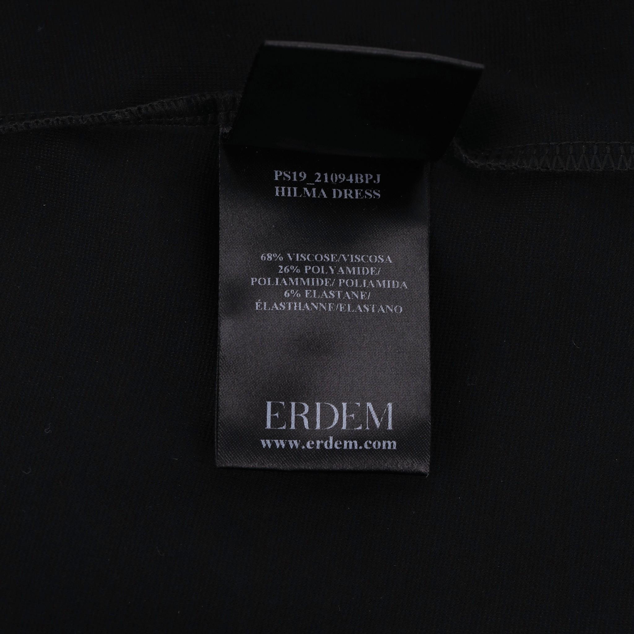 Erdem Polka-Dot Tie Midi Dress For Sale 4