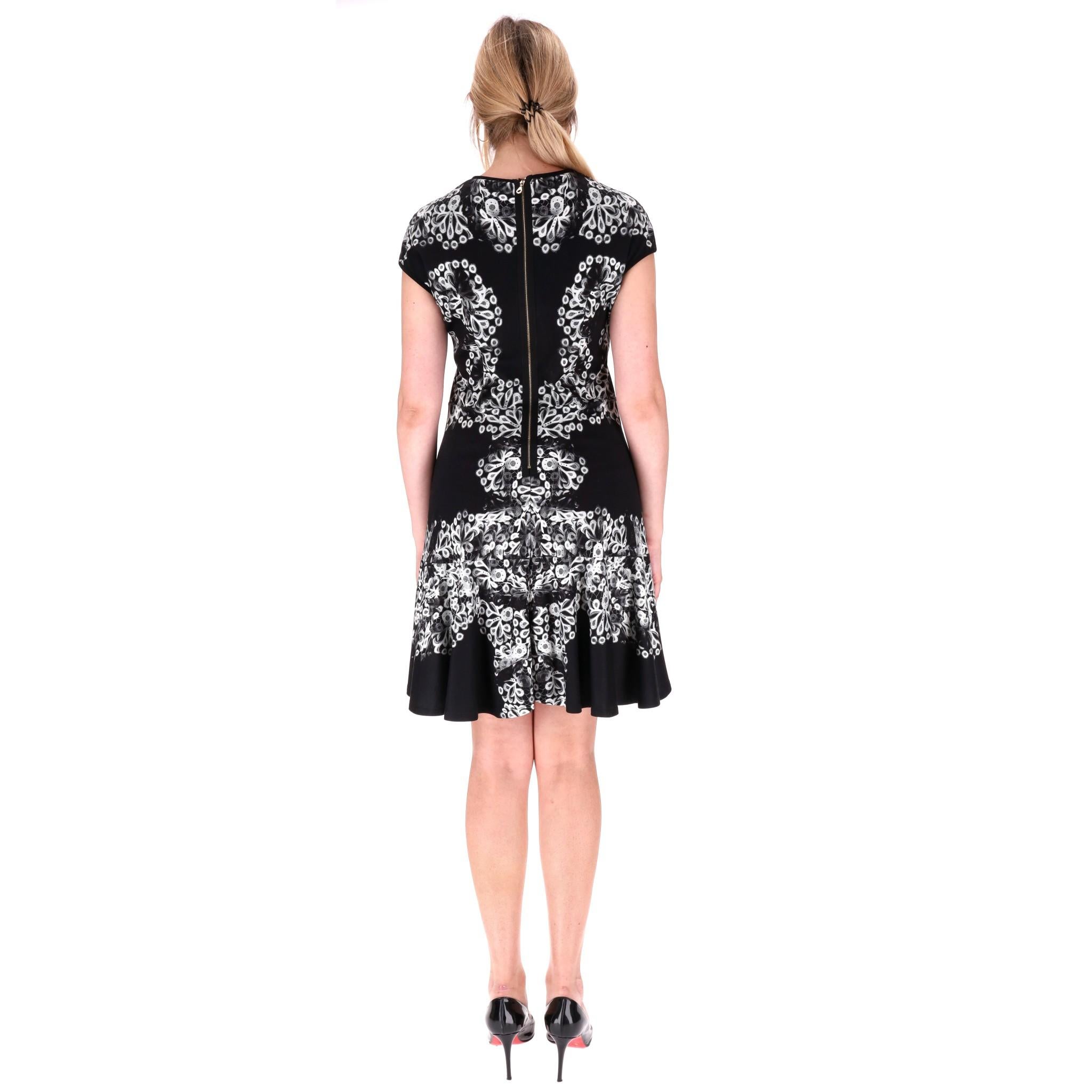 Erdem Printed Cotton Dress In Excellent Condition For Sale In London, GB