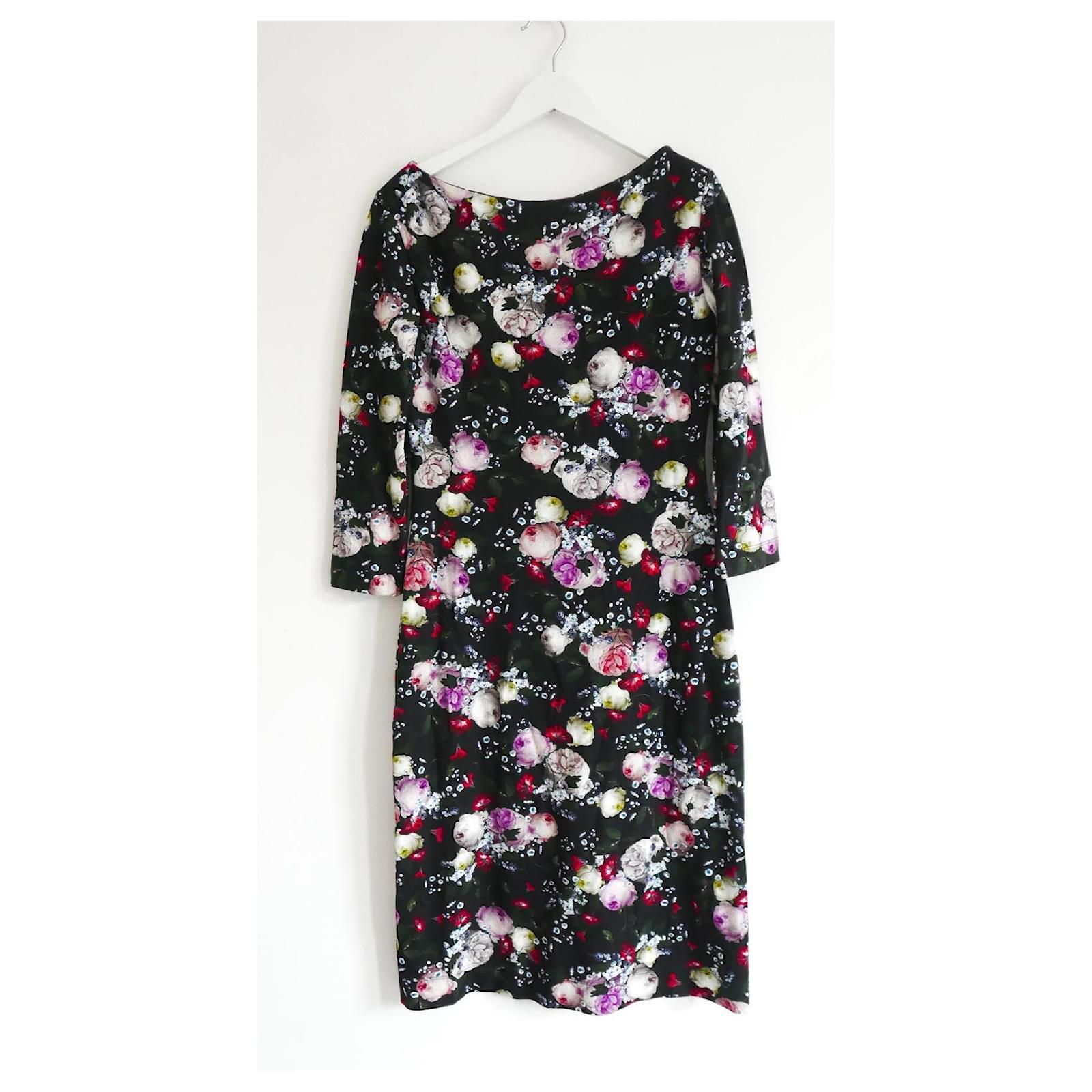 Erdem Reese Peony Print Floral Dress In New Condition For Sale In London, GB