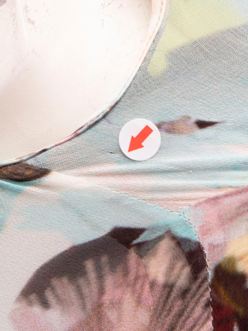 Erdem Ärmelloses Kleid mit abstraktem Muster Größe M Damen im Angebot