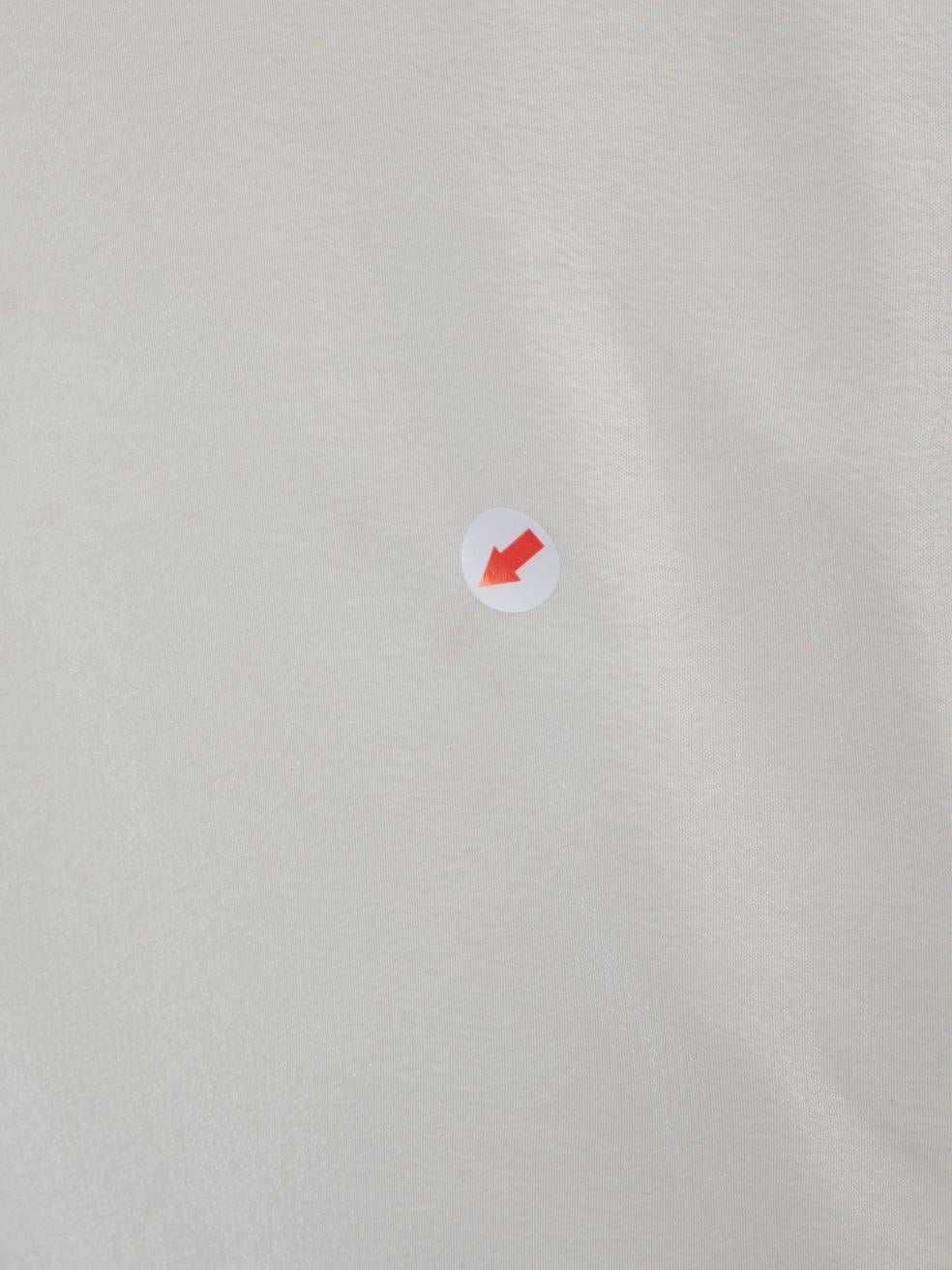 Erdem White Floral Print Hem Knee Length Dress Size M For Sale 2