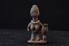 Ere Ibeji Female Commemorative Figure, Yoruba People, Nigeria, early 20th C