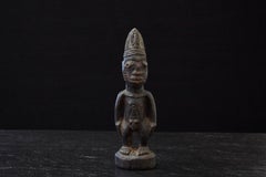 Ere Ibeji Male Commemorative Figure, Yoruba People, Nigeria, early 20th C