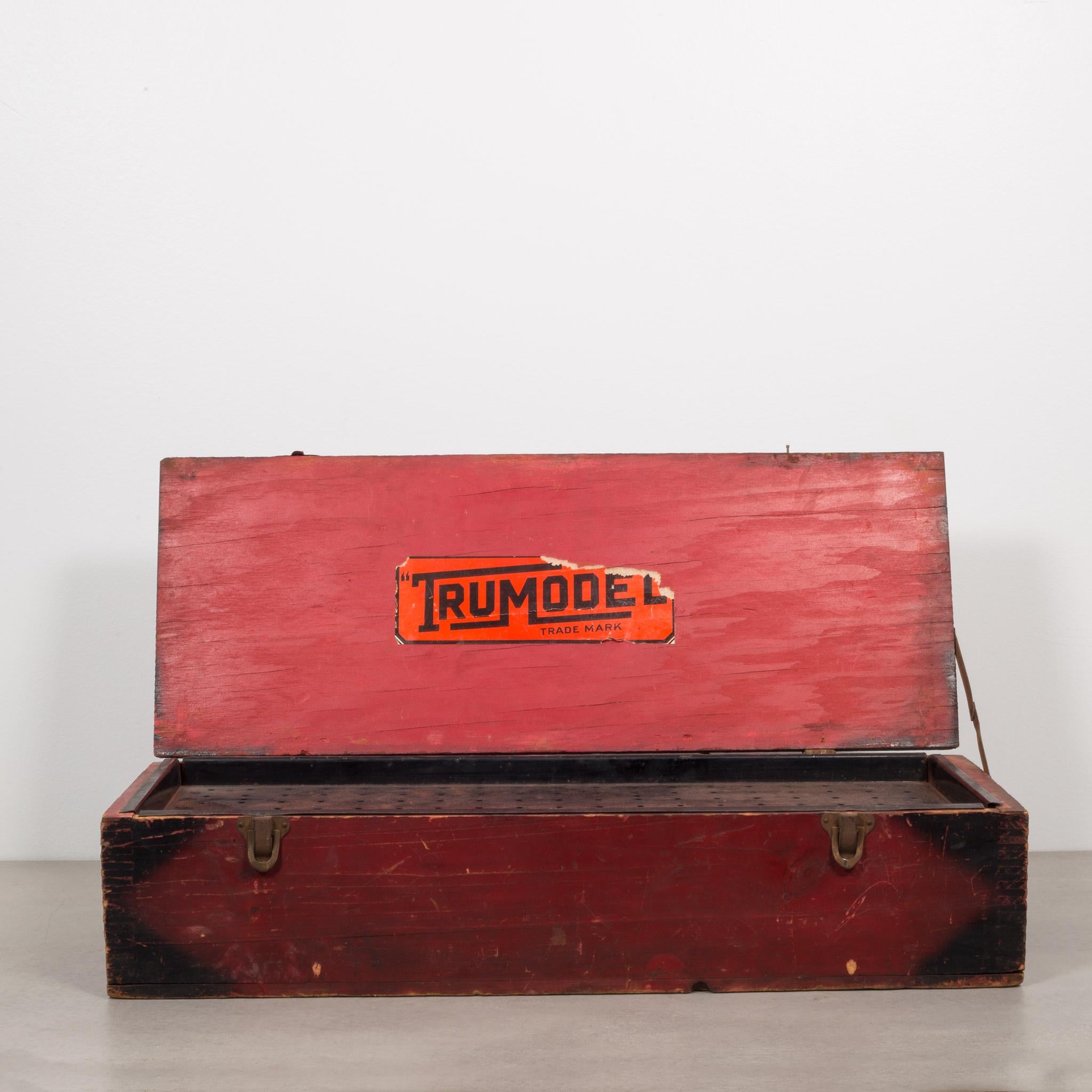 Industrial Erector Set TruModel Steam Shovel Model #77 and Original Box, circa 1928