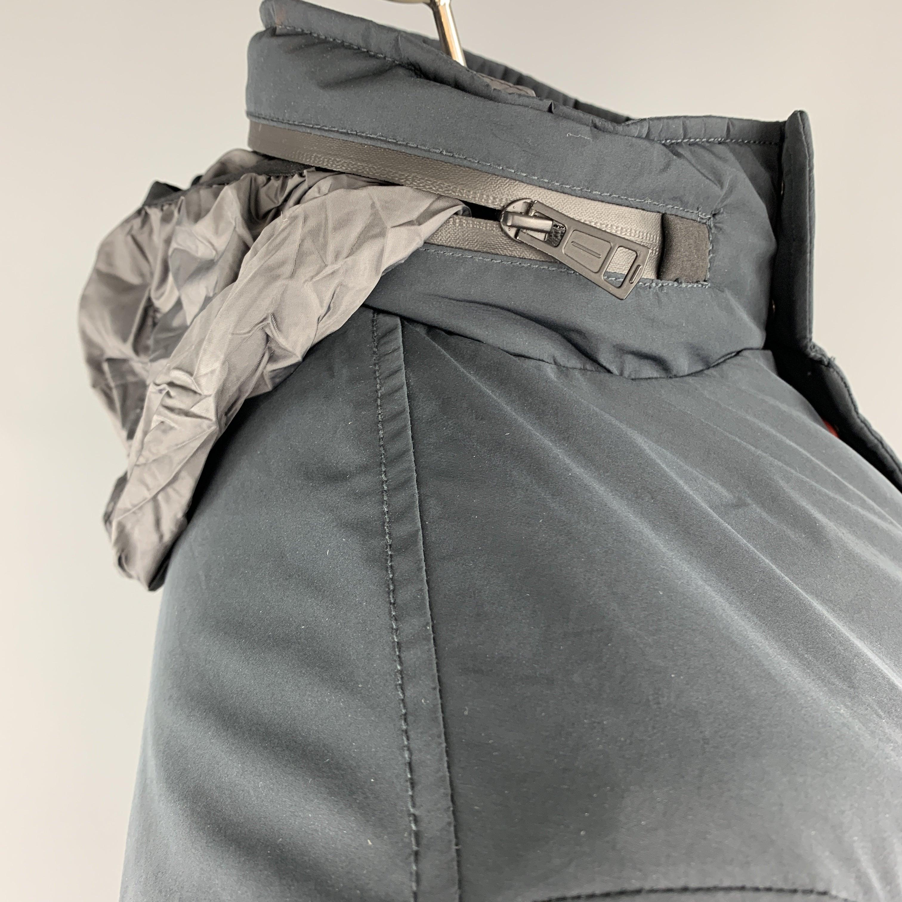 EREDI PISANO Navy Size M Padded Patch Pocket Winter Jacket For Sale 1