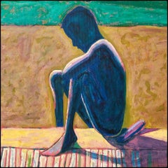 'Exploring Limits of Violence, ' Erekle Chinchilakashvili, Mixed Media Painting