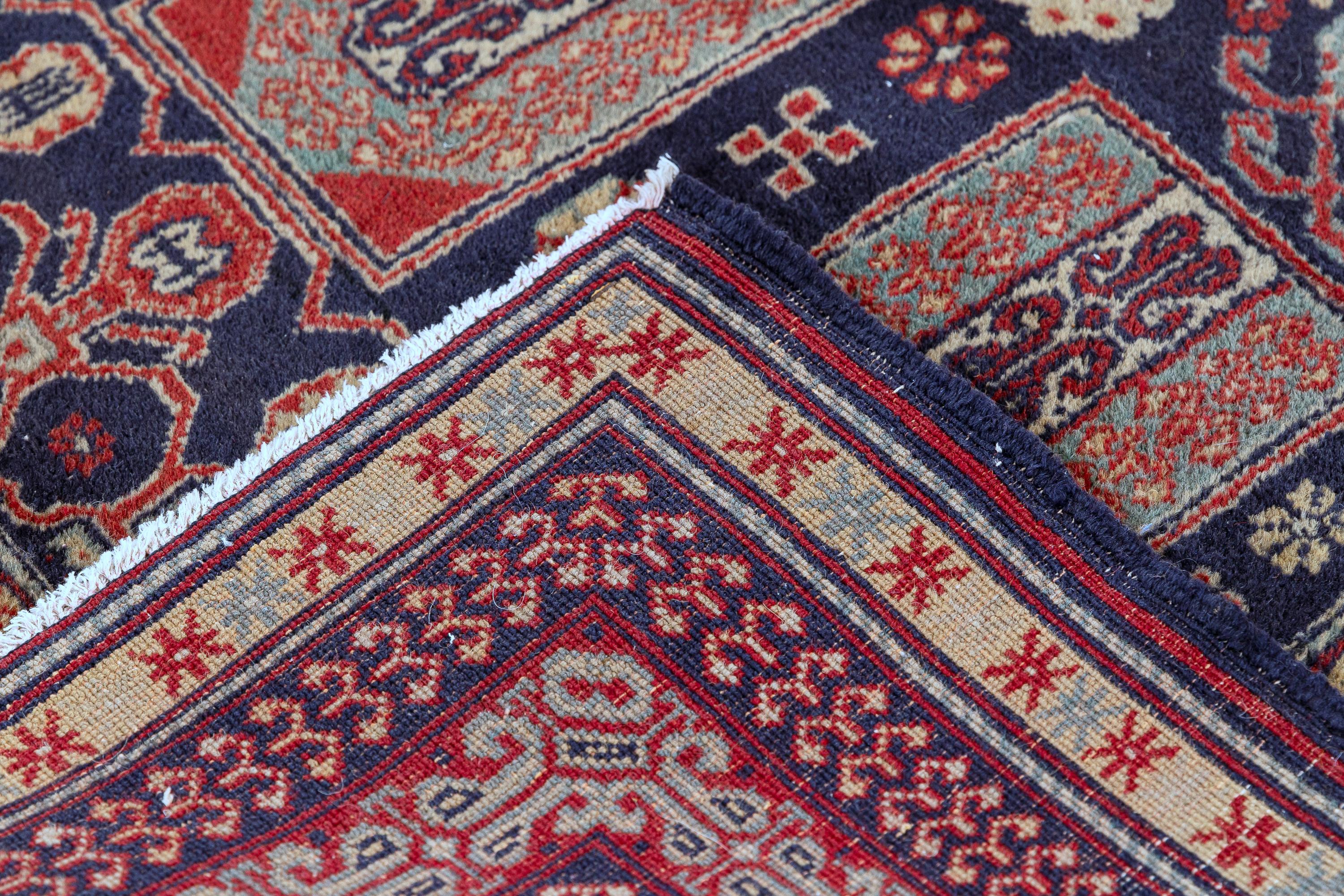 Hand-Knotted Erevan Caucasian Rug For Sale