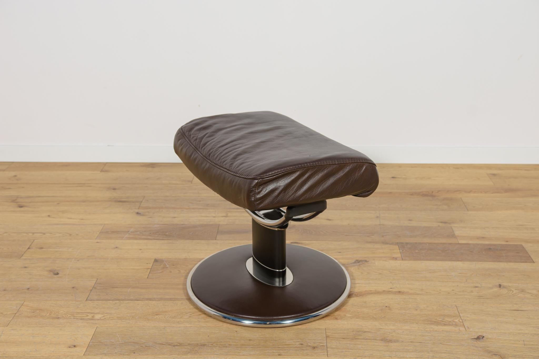 Sillón ergonómico con otomana Model de Ekornes Stressless, década de 2000. en venta 6