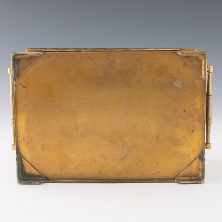Erhard and Sohne Art Nouveau Jewellery Casket c1900 For Sale 4