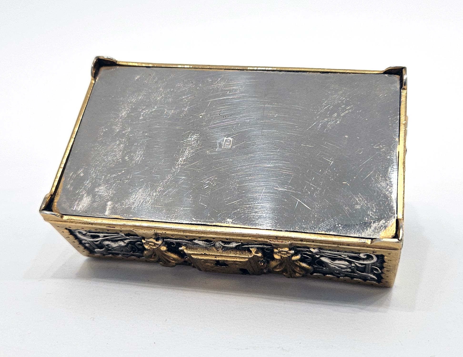 Erhard & Sohne Art Nouveau Casket, c. 1905 In Good Condition For Sale In London, GB