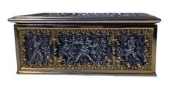 Cherub-Schmuckkästchen von Erhard & Sohne, Deutschland ca. 1920