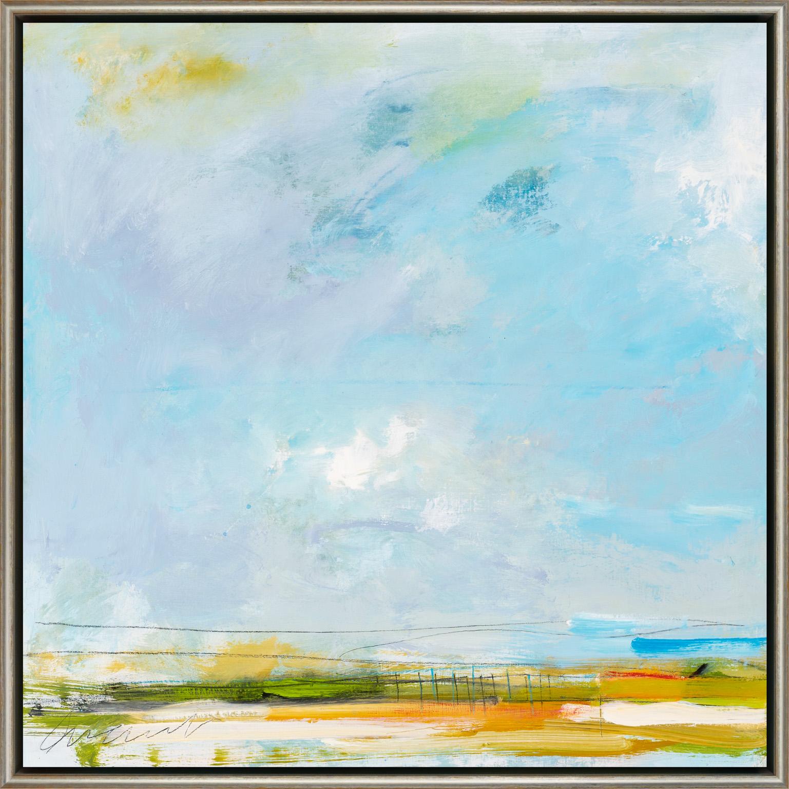 Eric Abrecht Landscape Painting - Azul Variant 27