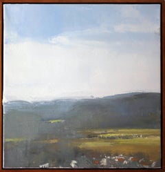 "Westminster, Low Lying Haze" Eric Aho Landscape Painting
