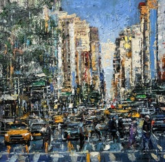 Morning in New York, Oil Painting