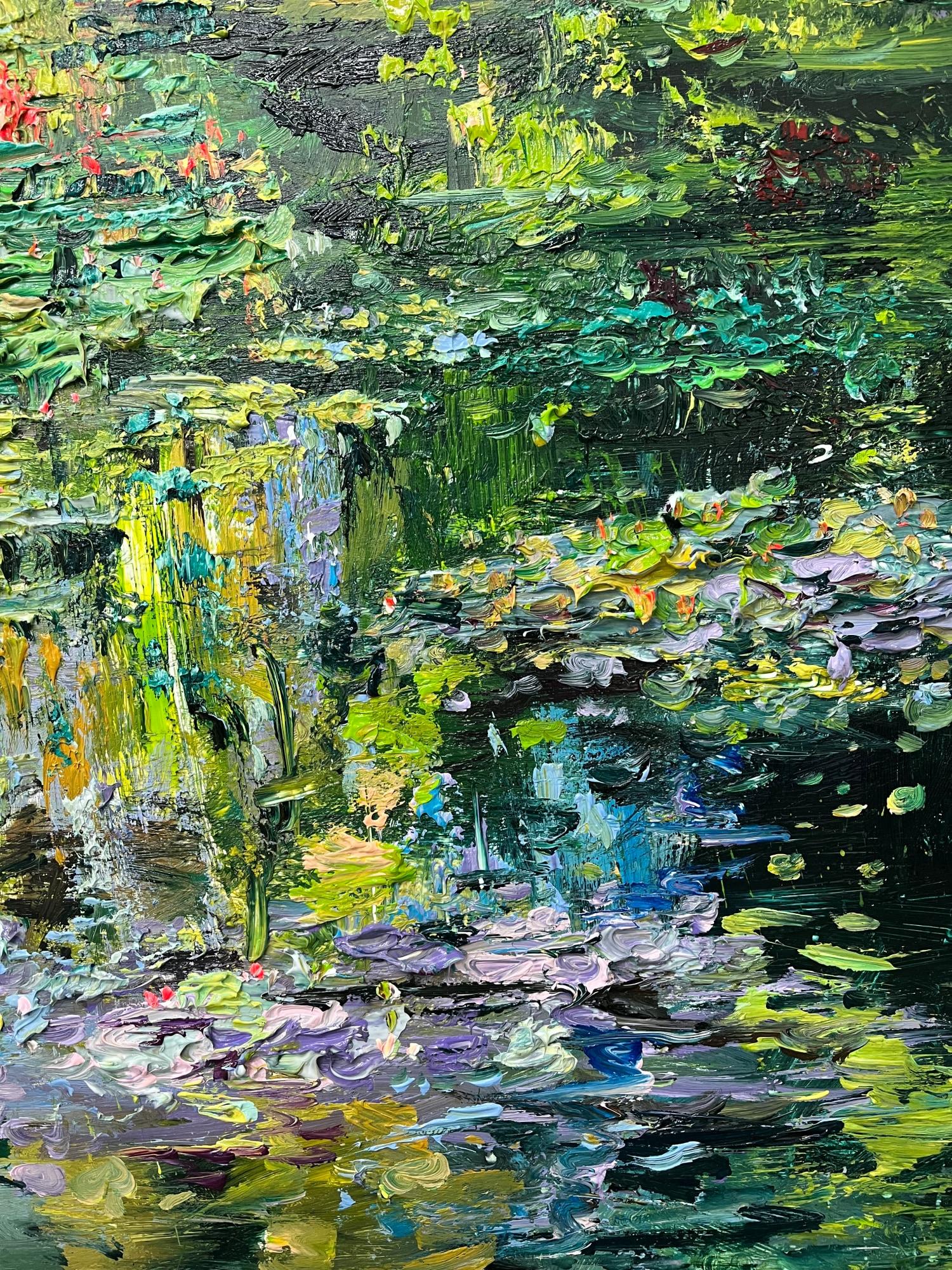 Alba a Giverny - Painting di Eric Alfaro