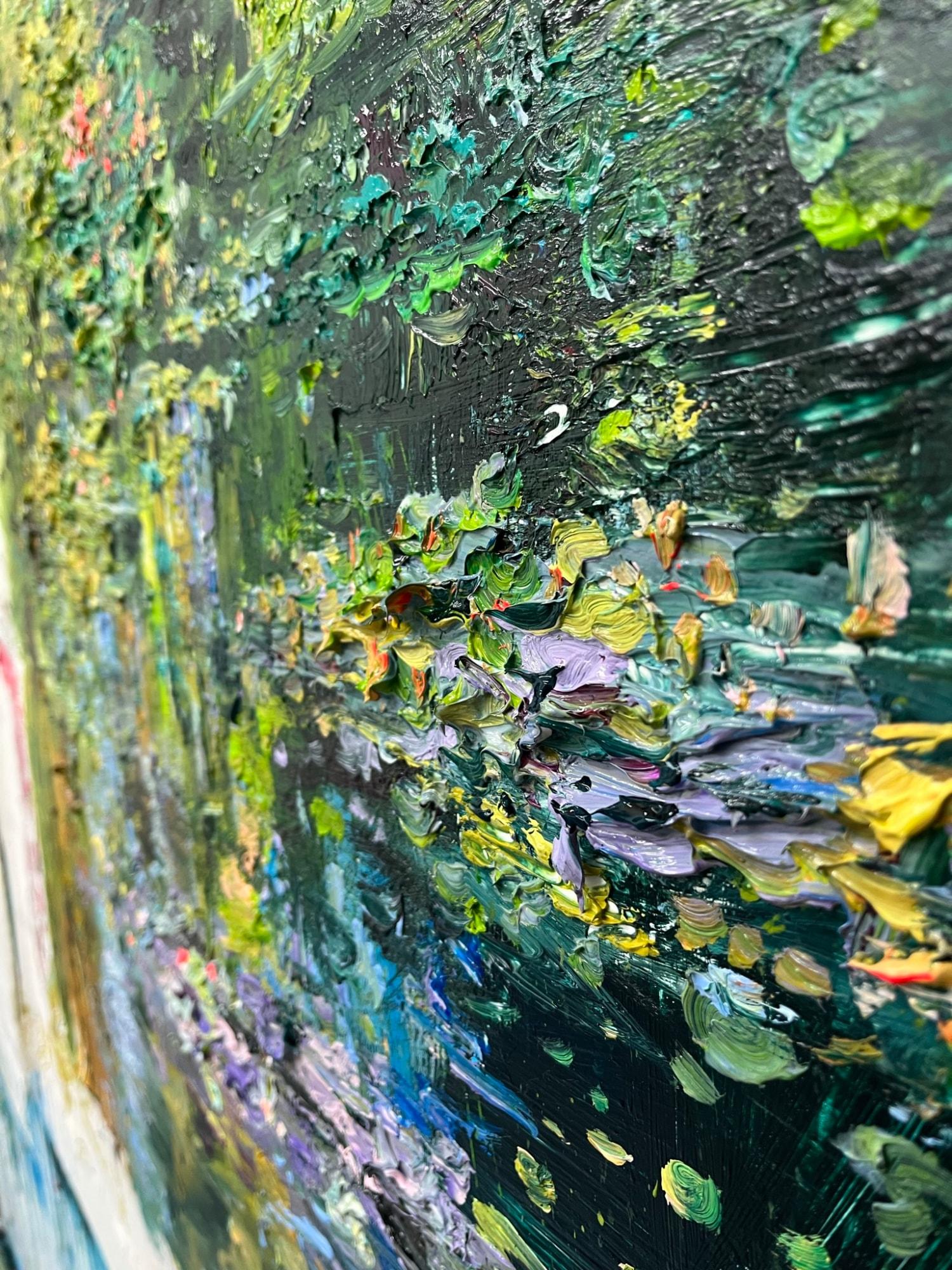 Alba a Giverny - Painting Postmoderno di Eric Alfaro