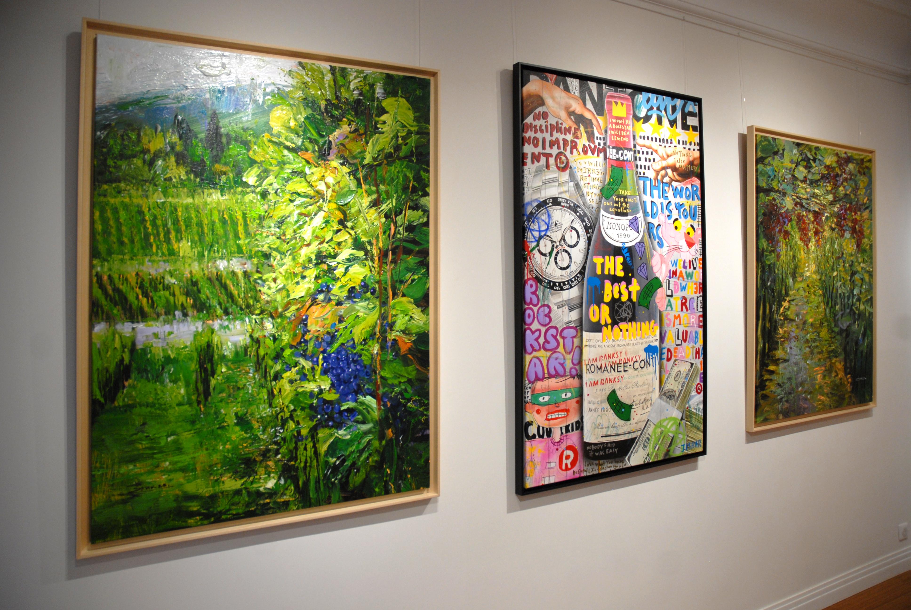 Weinberg – Painting von Eric Alfaro