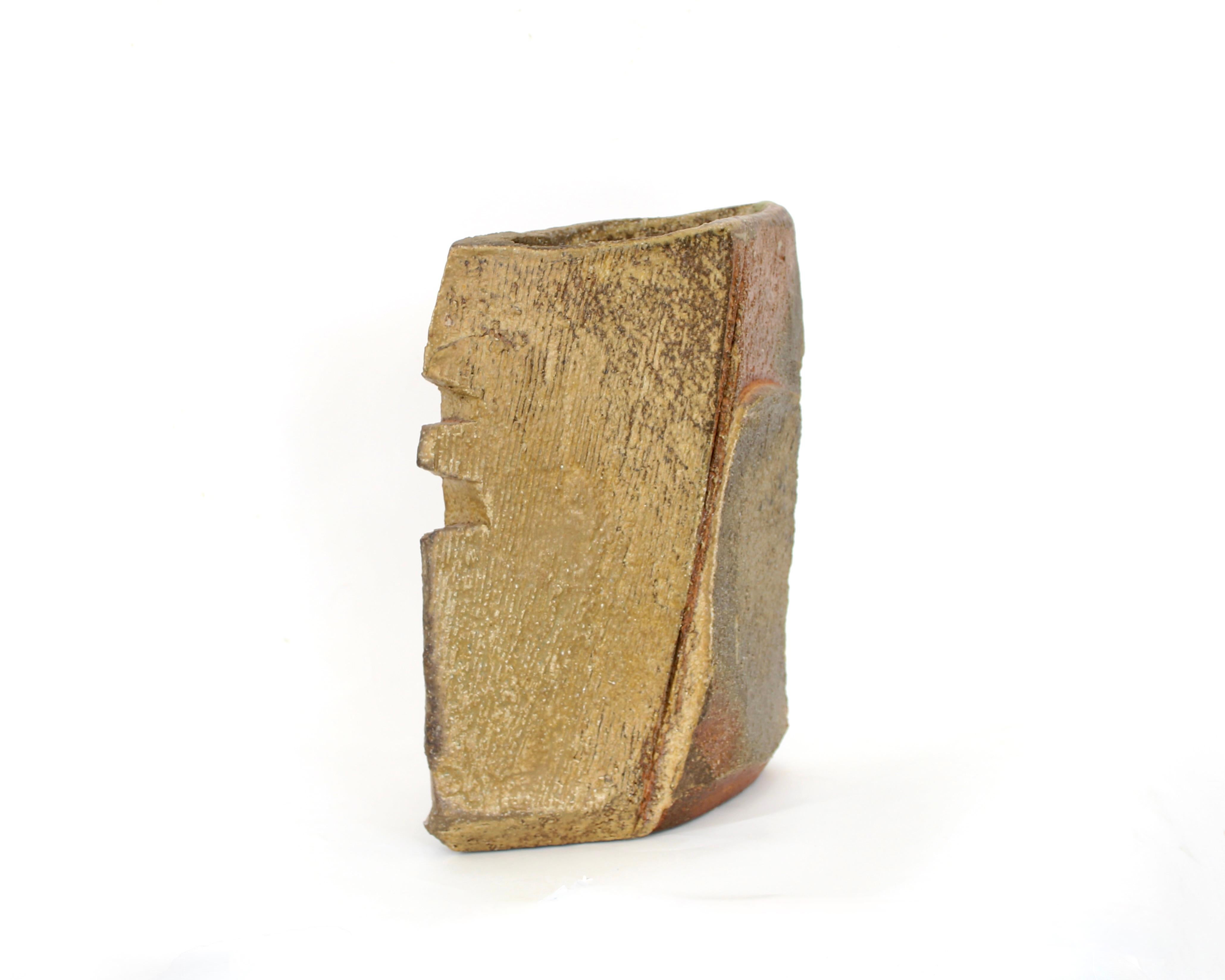 Eric Astoul Franc Keramik Holz gebrannt Vase La Borne Frankreich im Zustand „Gut“ im Angebot in Chicago, IL