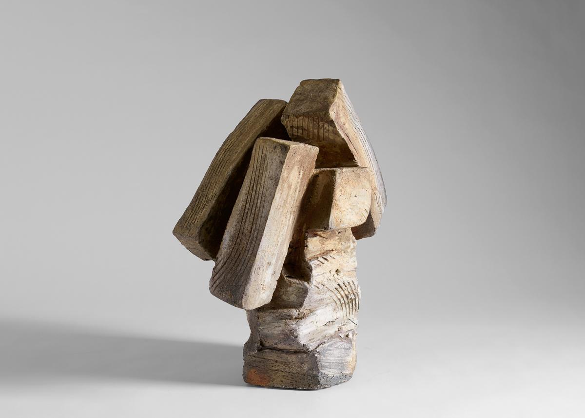 French Eric Astoul, Sculpture, Stoneware Sculpture, La Borne, France, 2012 For Sale