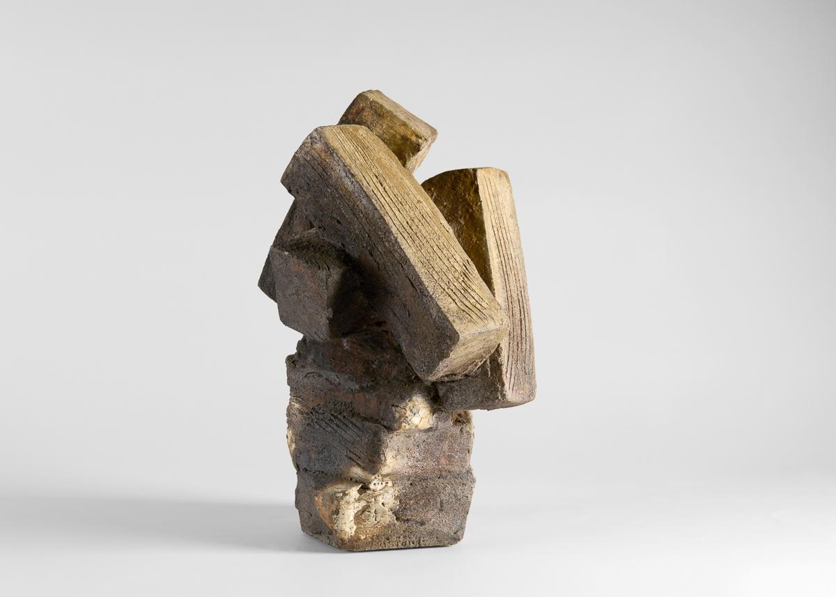 Eric Astoul, Skulptur, Steingut-Skulptur, La Borne, Frankreich, 2012 (Französisch) im Angebot