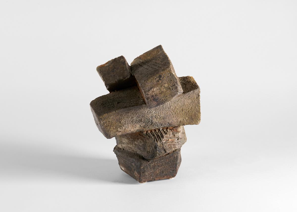 Smaltato Eric Astoul, Scultura, Scultura in gres, La Borne, Francia, 2012 in vendita