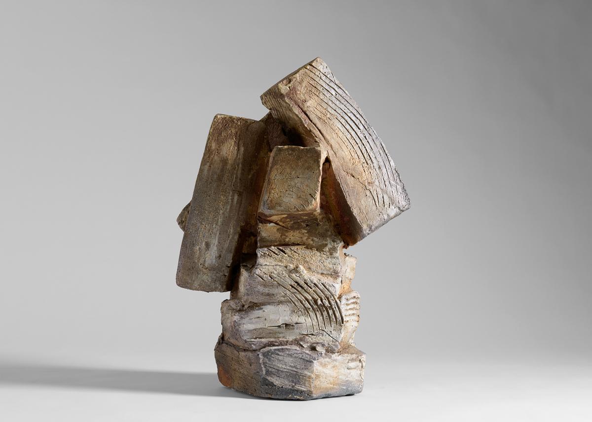 Eric Astoul, Skulptur, Steingut-Skulptur, La Borne, Frankreich, 2012 im Zustand „Gut“ im Angebot in New York, NY