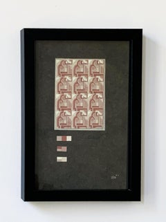 Beige et rose - projet, vers 1928n Gouache sur papier cartonné