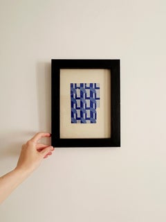 Eric BAGGE - Bleu - projet, circa 1928, Gouache sur carton