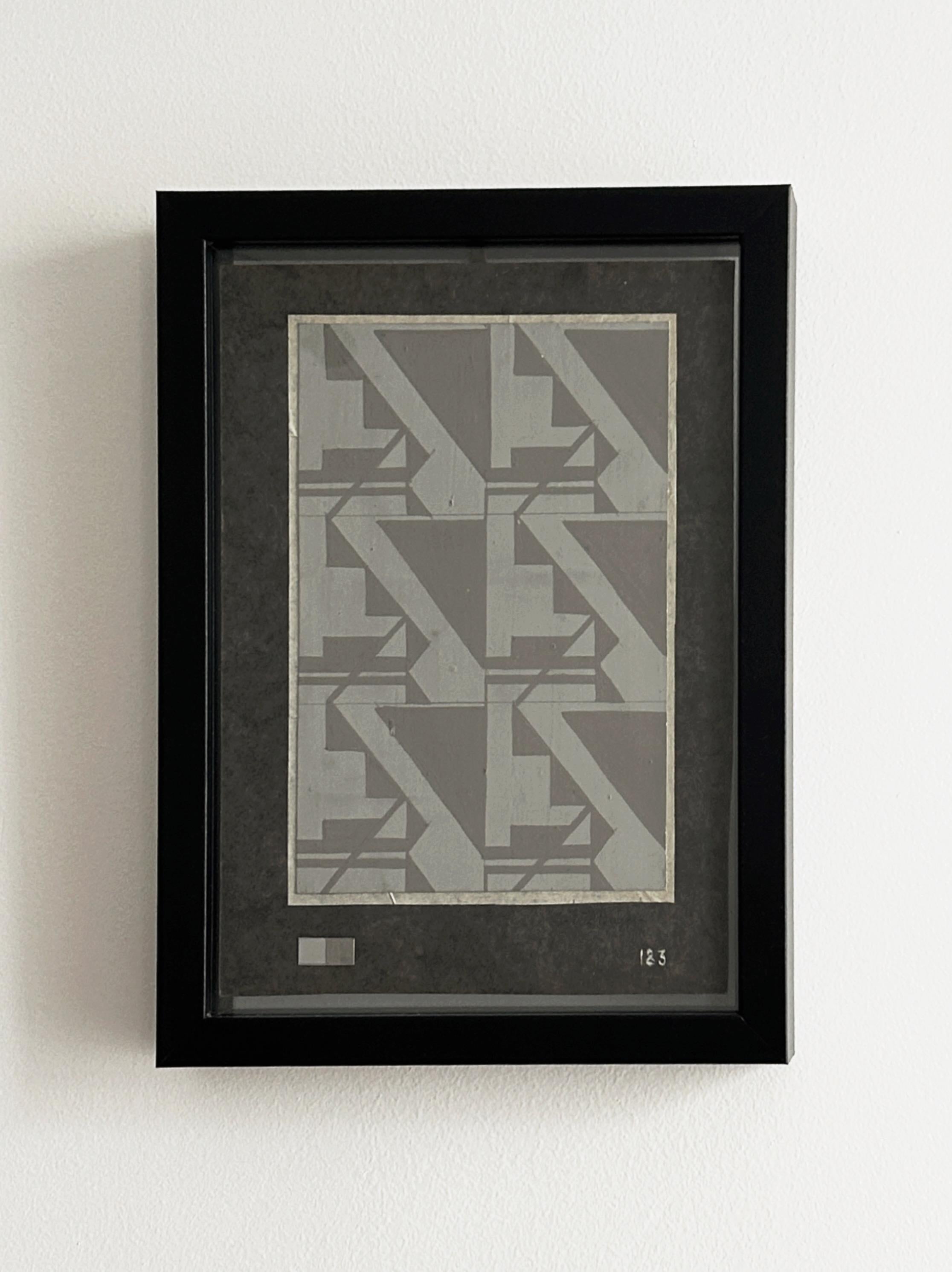Gris - progetto, circa 1928n Gouache su cartone