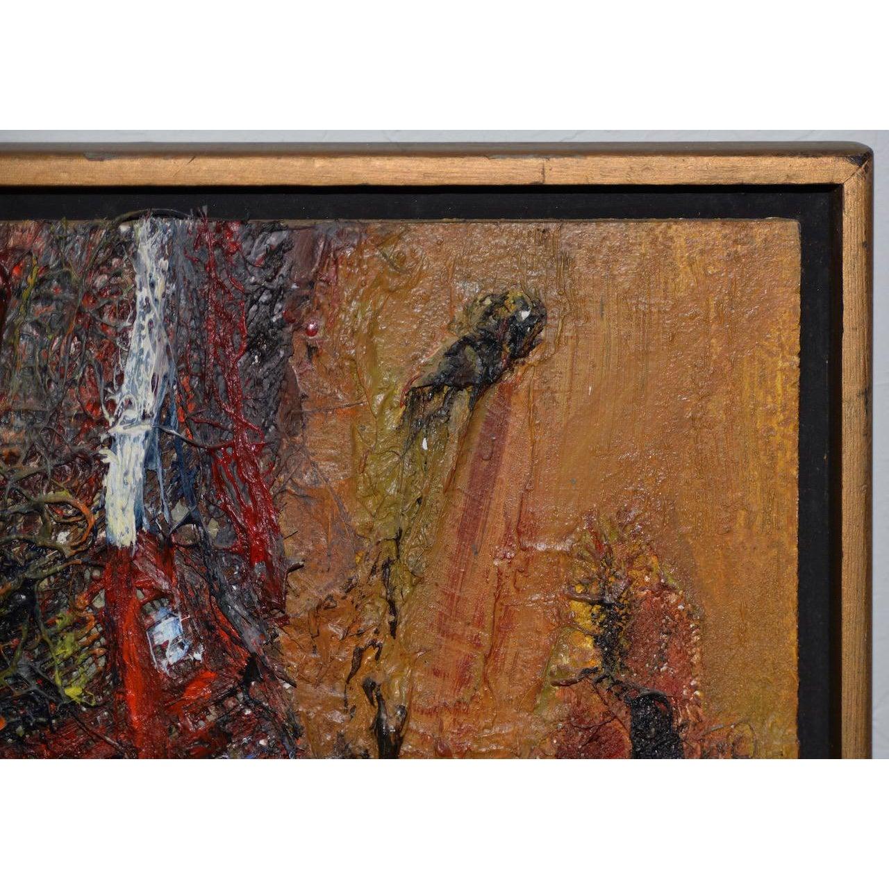 Eric Bancroft: „Der Krieger“, Original-Porträt in Mischtechnik, um 1967 im Angebot 7