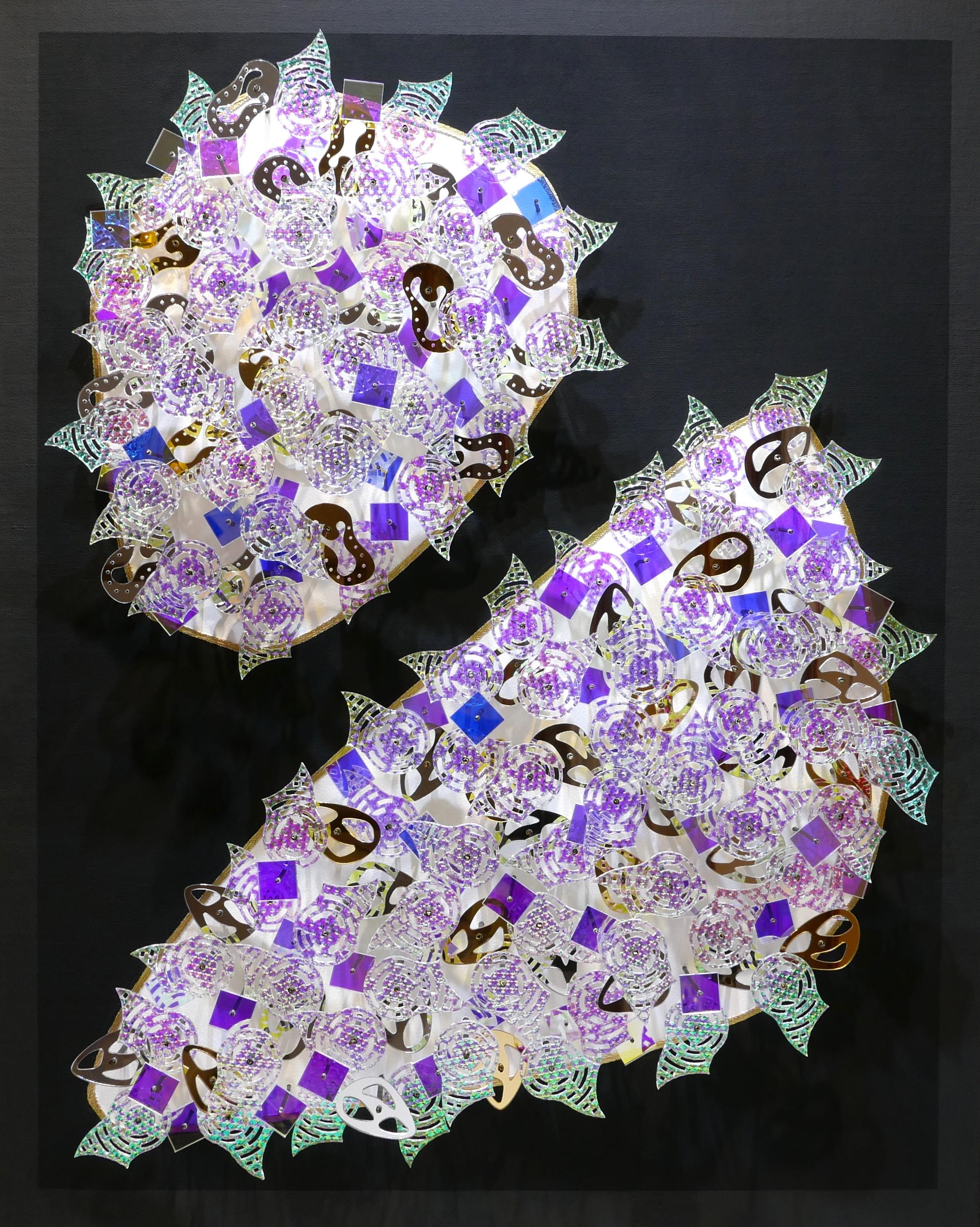 French Contemporary Sculpture by Eric Beauplace - Empreintes Chromatiques #1