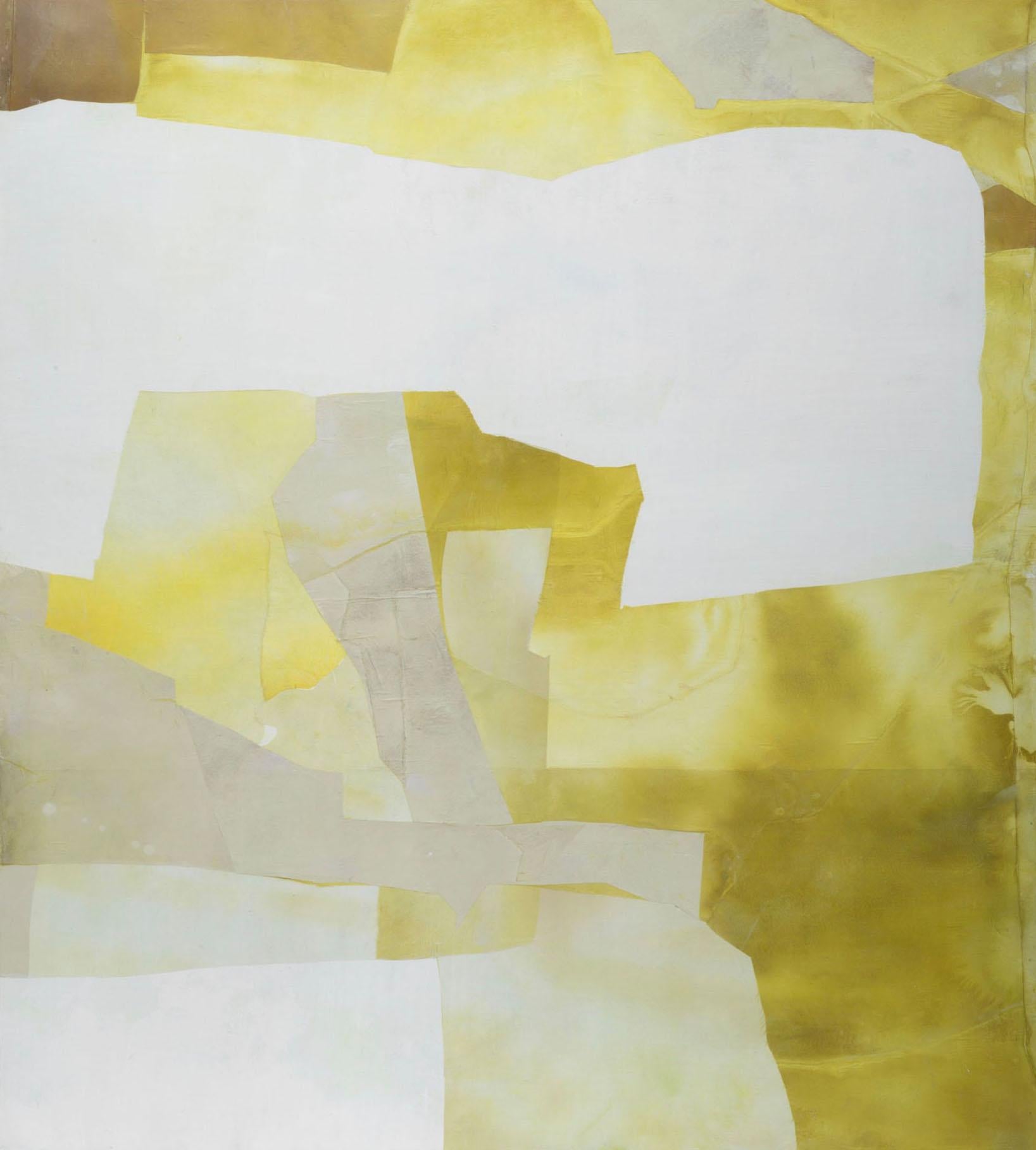 Eric Blum „“Untitled no. 957“ – Zeitgenössisches Gemälde in Mischtechnik auf Tafel