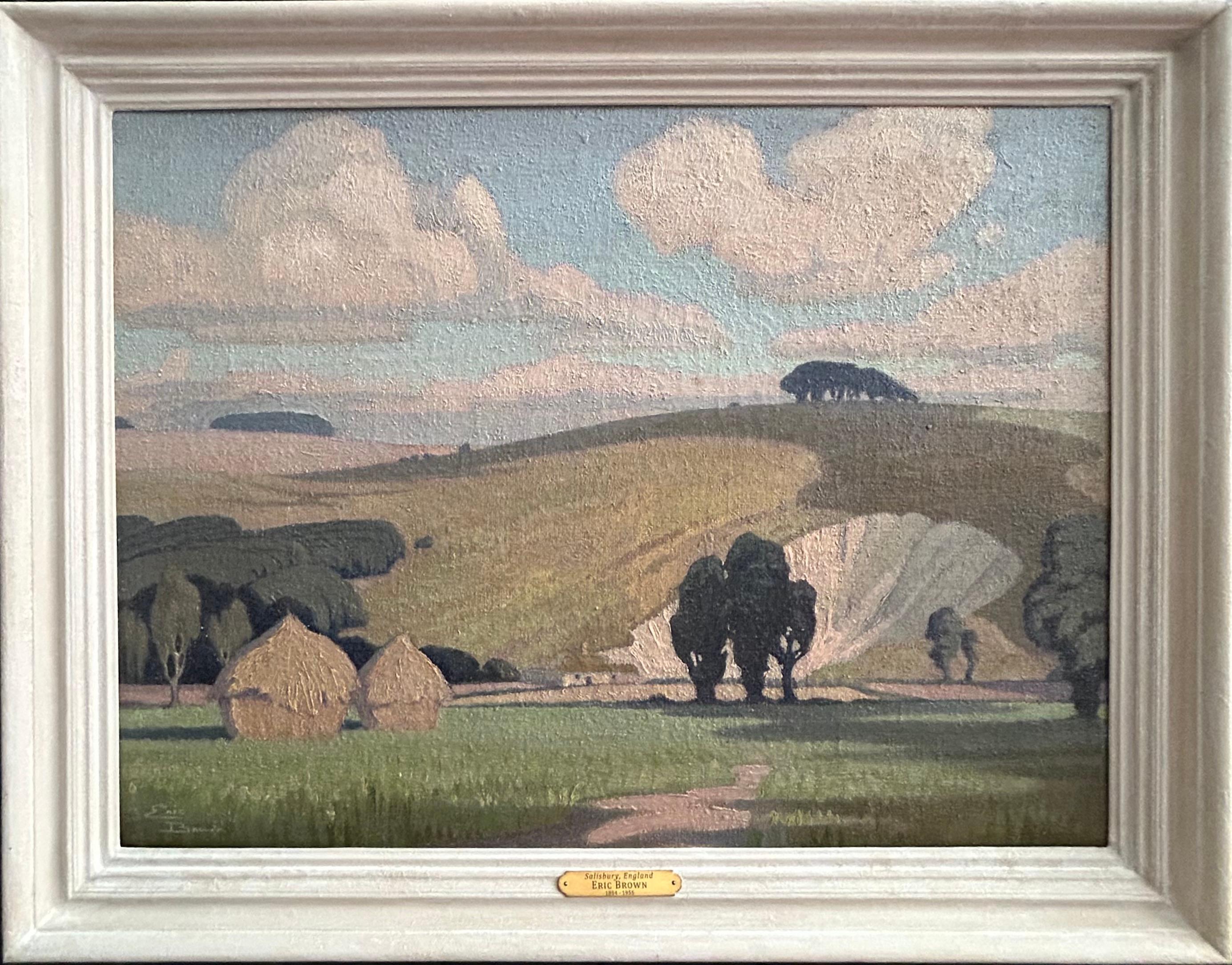 Olio su tela, firmato in basso a sinistrau2028
Dimensioni dell'immagine: 20 ½ x 27 pollici (52,5 x 69 cm)
Telaio in stile contemporaneo

Brown è nato nel 1894 a Salisbury. Suo padre era William Lewis Brown (1864-1922), che divenne 