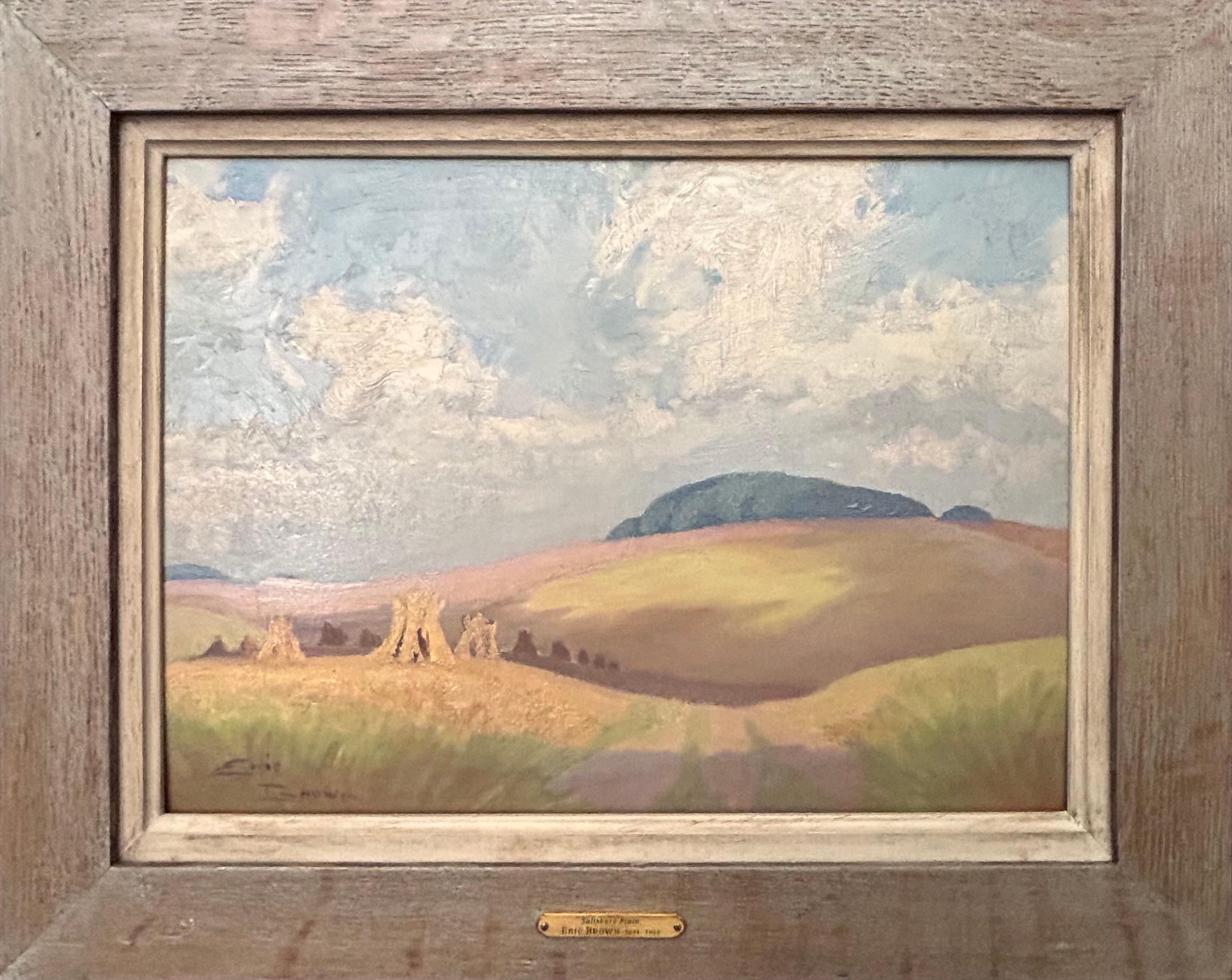 Olio su tavola, firmato in basso a sinistra
Dimensioni dell'immagine: 8 ¾ x 12 pollici (22,5 x 30,5 cm)
Telaio in stile contemporaneo

Brown è nato nel 1894 a Salisbury. Suo padre era William Lewis Brown (1864-1922), che divenne 