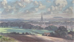 Vista di Salisbury da Old Sarum