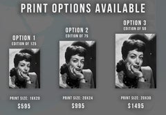 Joan Crawford Classical Portrait Fine Art Print