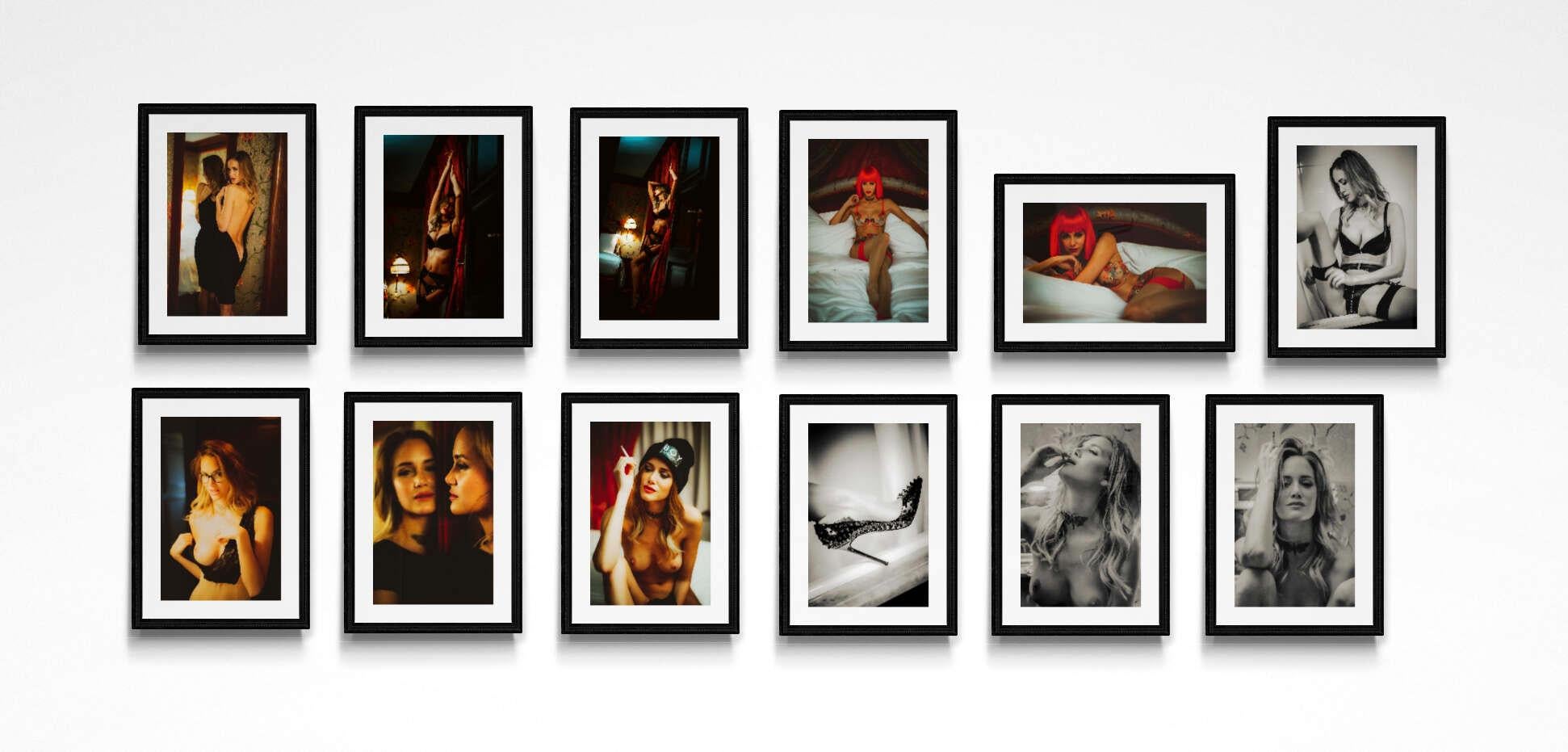 ROOMS 217 - Portafoglio da collezione # 4 su 7 - 12 stampe d'arte Fotografia di nudo in vendita 10