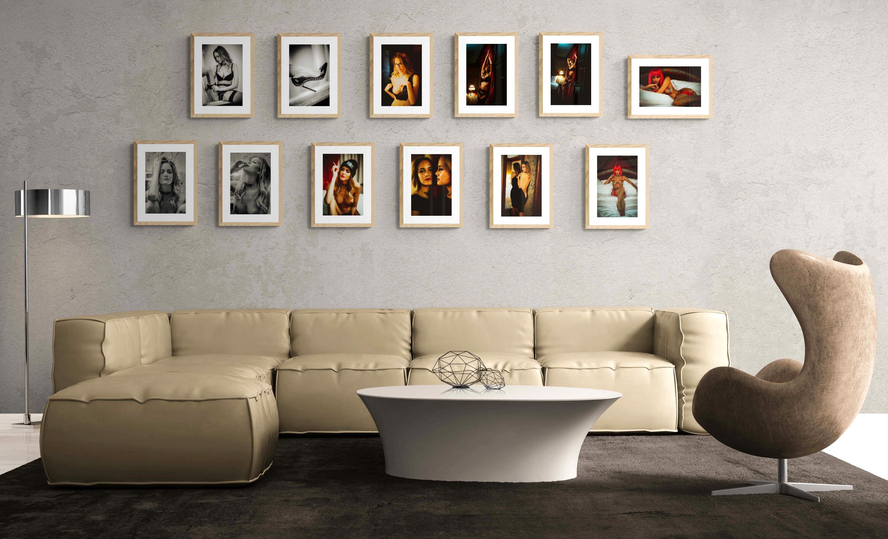 ROOMS 217 - Portafoglio da collezione # 4 su 7 - 12 stampe d'arte Fotografia di nudo in vendita 11