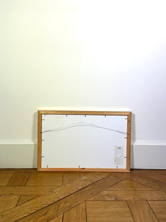 ERIC CEDERBERG oil on board Still life Beach in moonlight signed