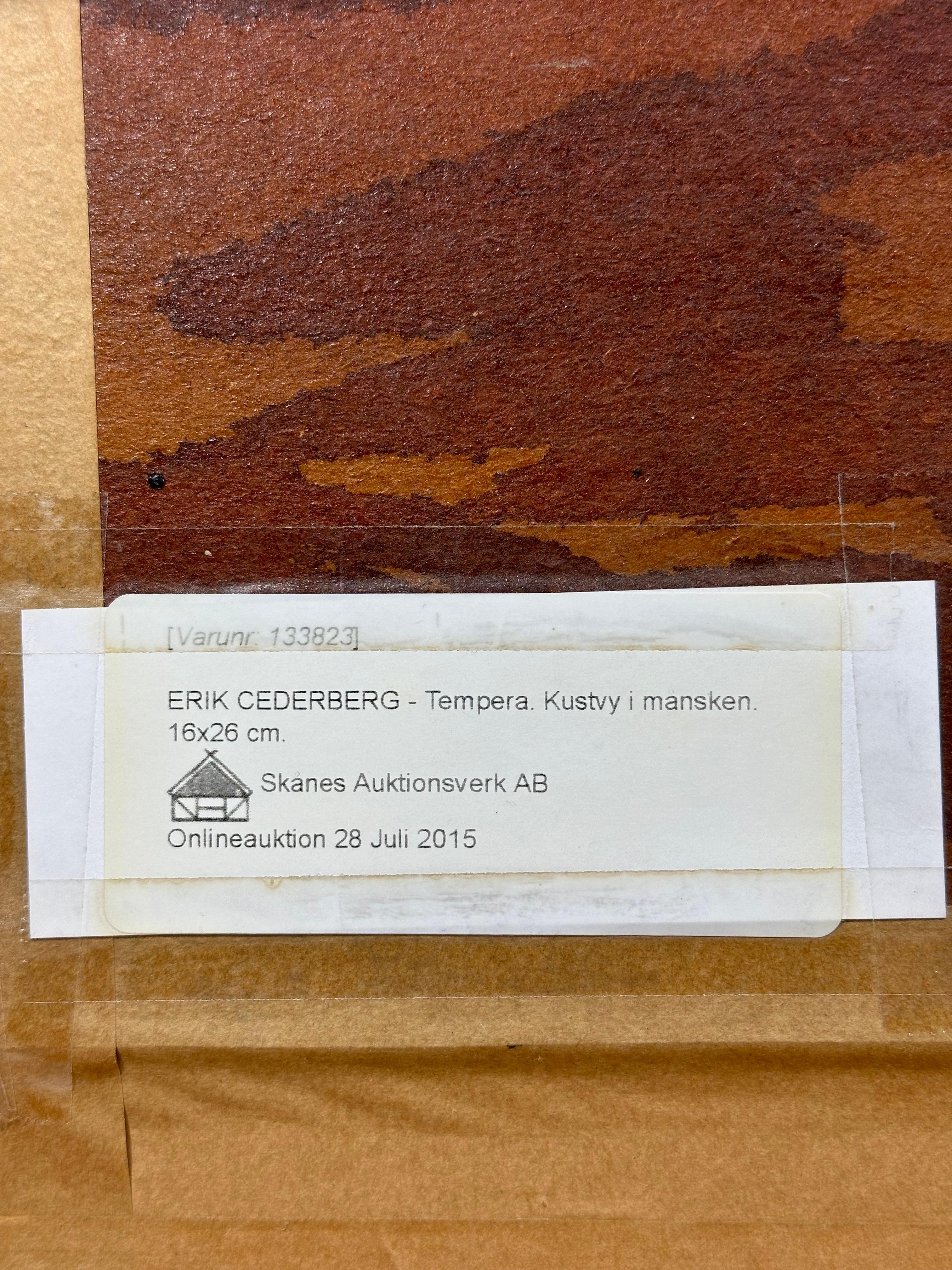 Natura morta originale d'epoca dell'artista svedese Eric Cederberg (1897-1984). Firmato E Cederberg in alto a destra. In eccellenti condizioni originali e presentato in una cornice in legno dorato con pannelli beige in buone condizioni. Quadro