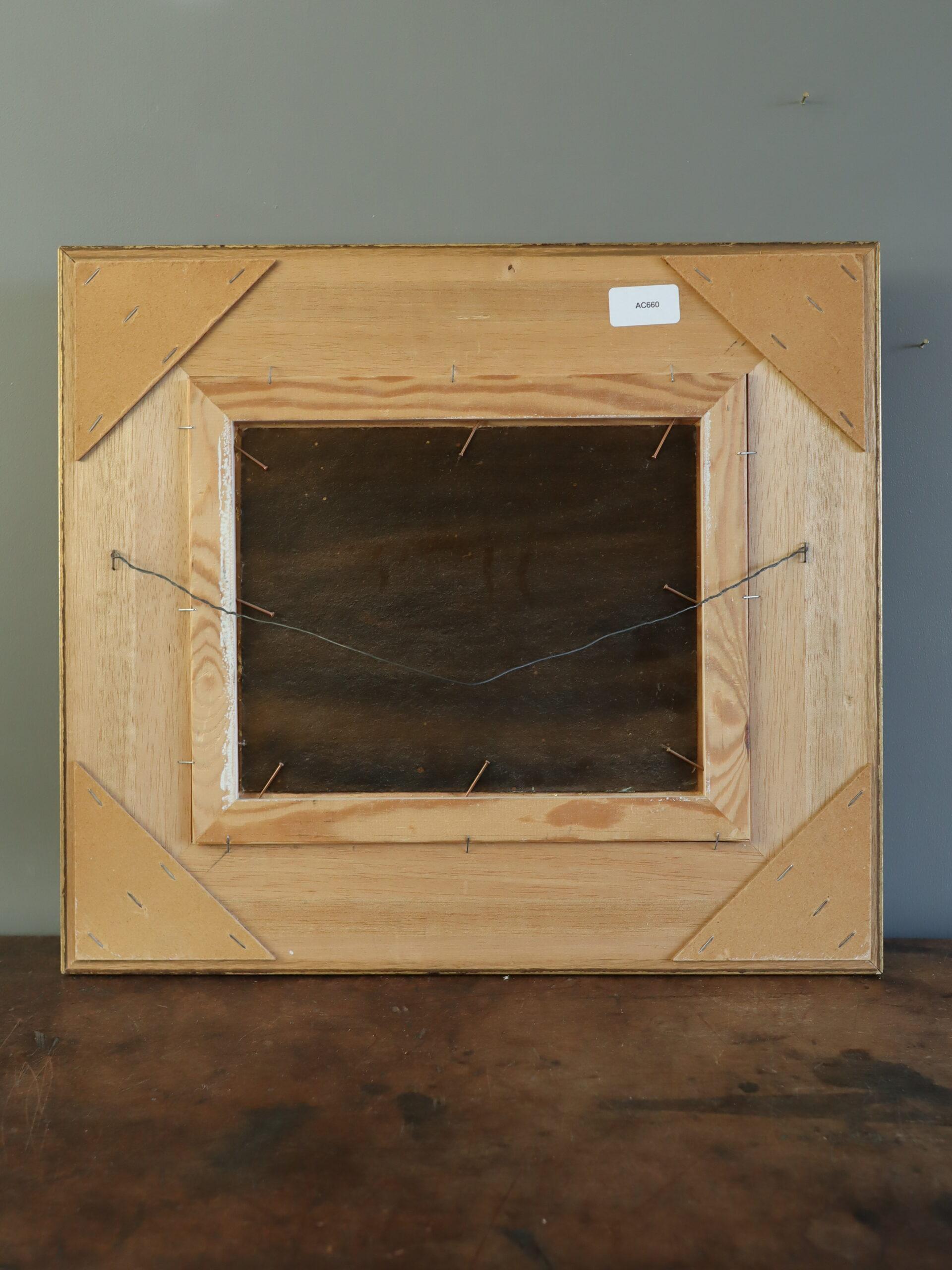 Nature morte à la détrempe du milieu du siècle - Muguet et poires en vente 7