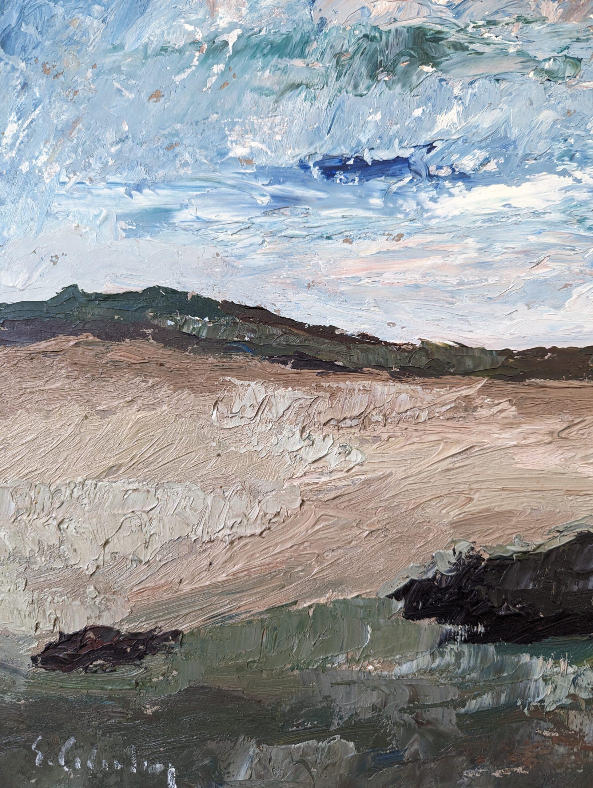 Mid-Century Modern Swedish Oil Painting, Eric Cederberg - Grounded in Nature 8