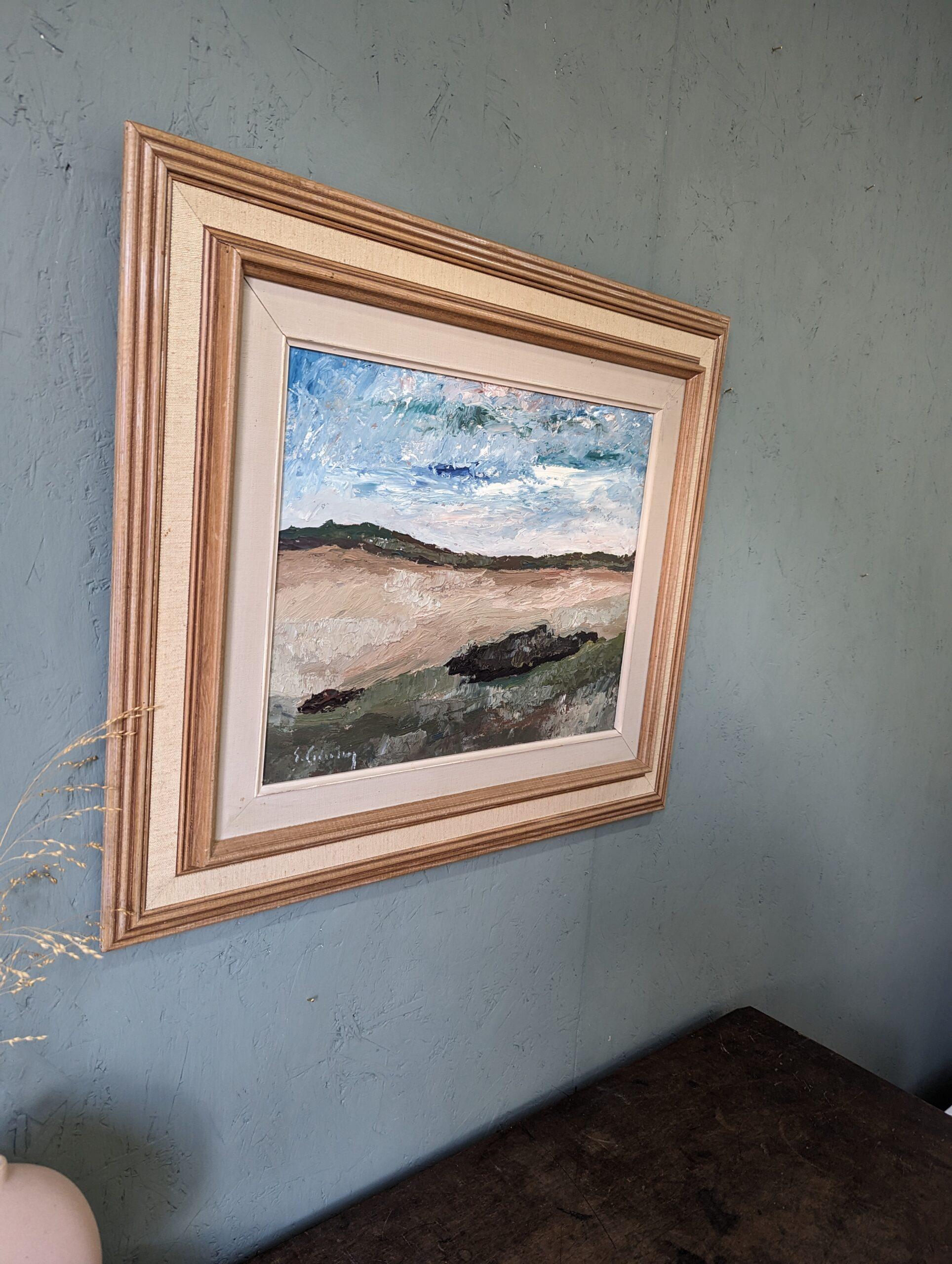 Mid-Century Modern Swedish Oil Painting, Eric Cederberg - Grounded in Nature 2