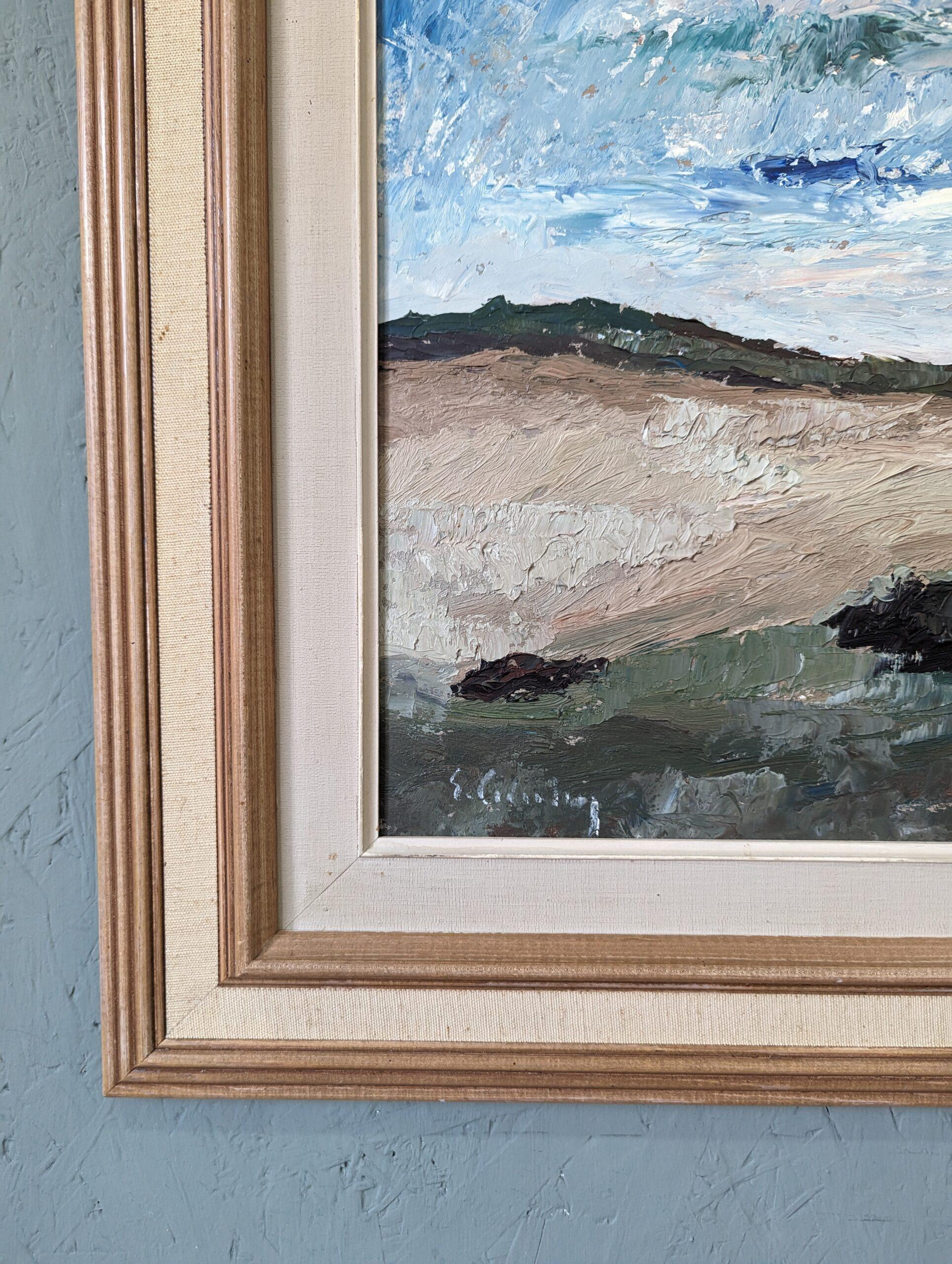 Mid-Century Modern Swedish Oil Painting, Eric Cederberg - Grounded in Nature 3