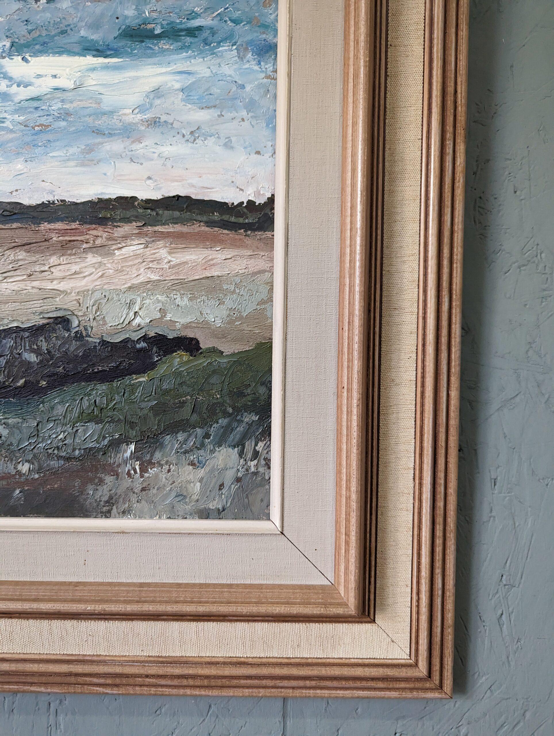 Mid-Century Modern Swedish Oil Painting, Eric Cederberg - Grounded in Nature 4