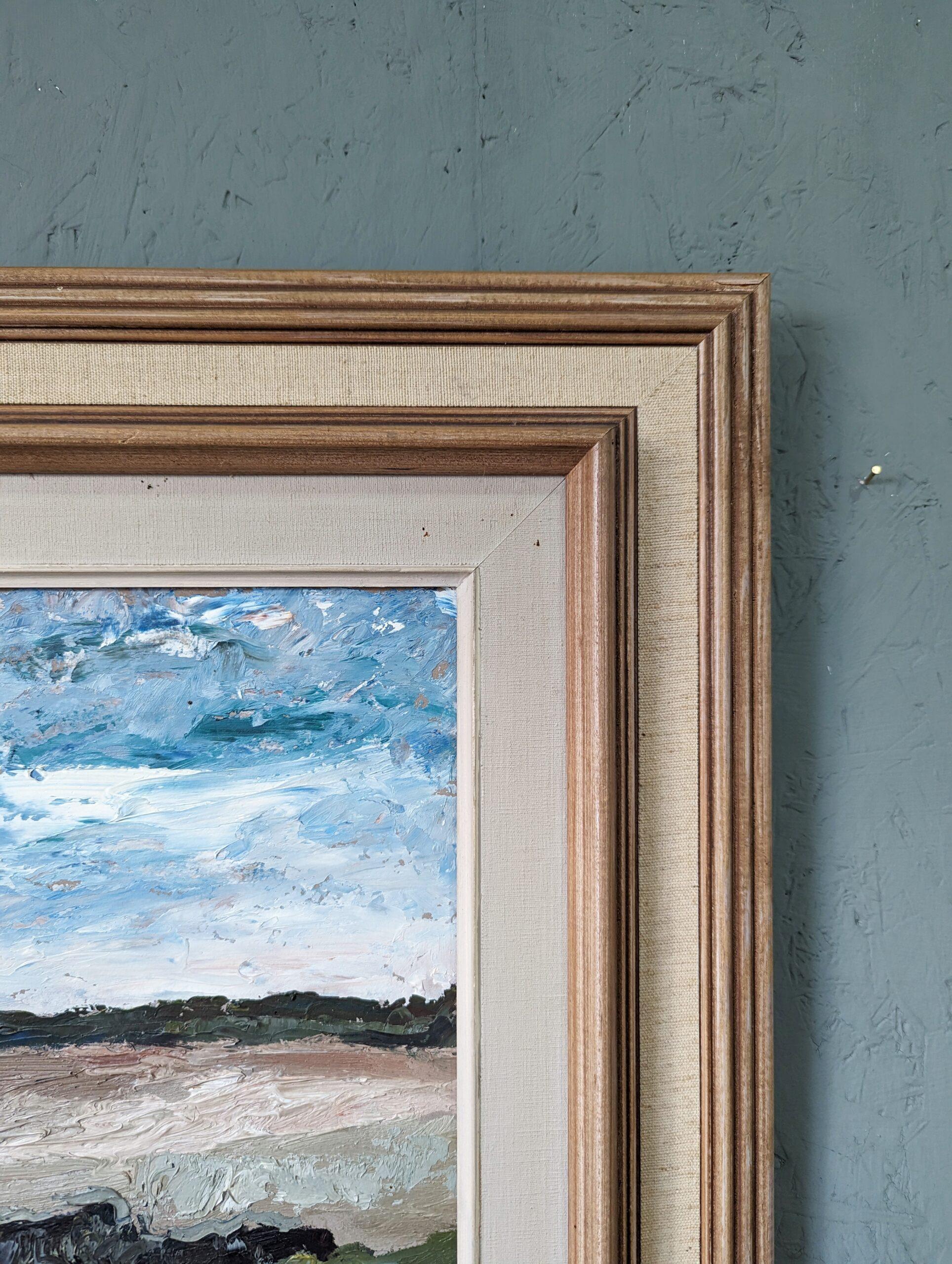 Mid-Century Modern Swedish Oil Painting, Eric Cederberg - Grounded in Nature 5