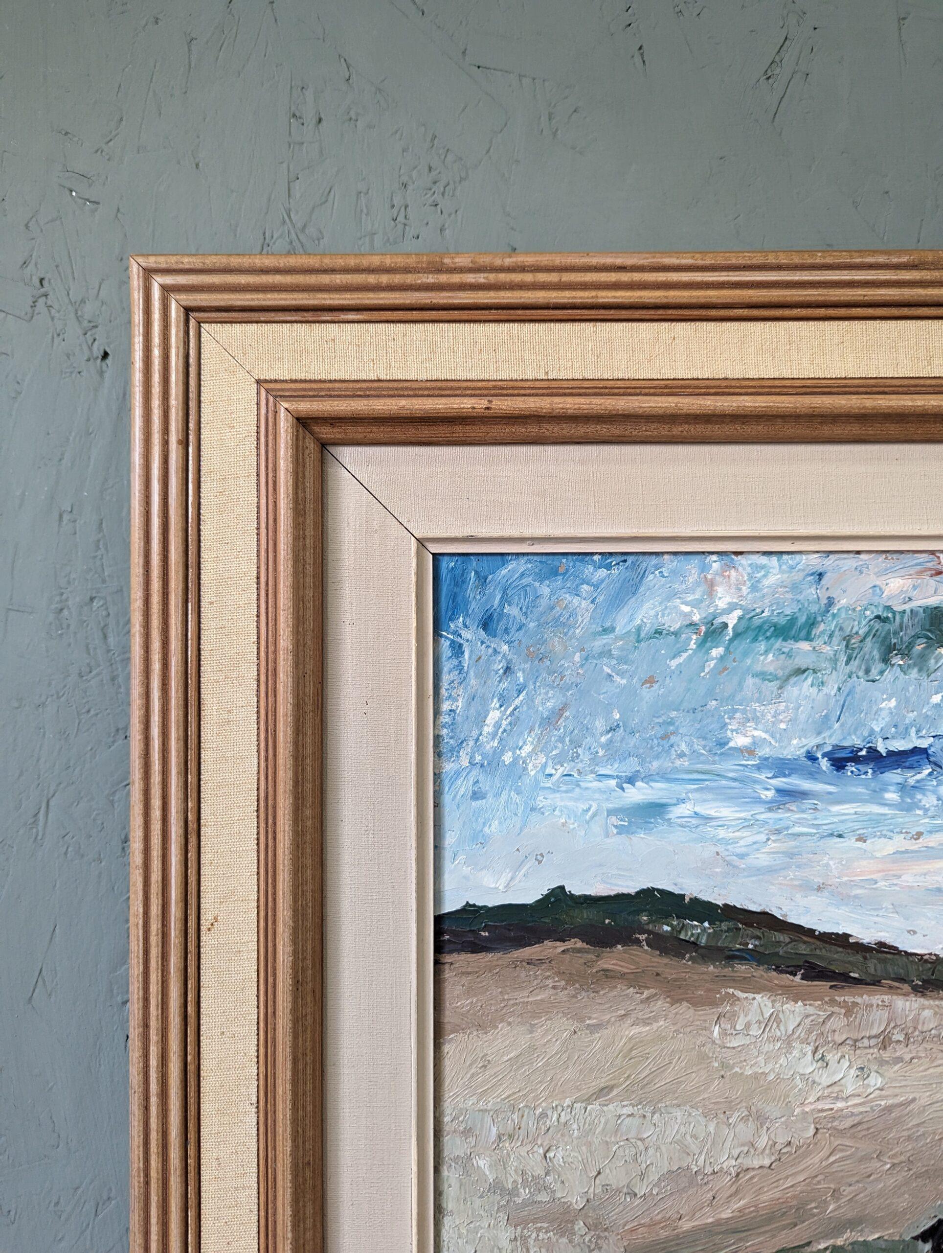 Mid-Century Modern Swedish Oil Painting, Eric Cederberg - Grounded in Nature 6
