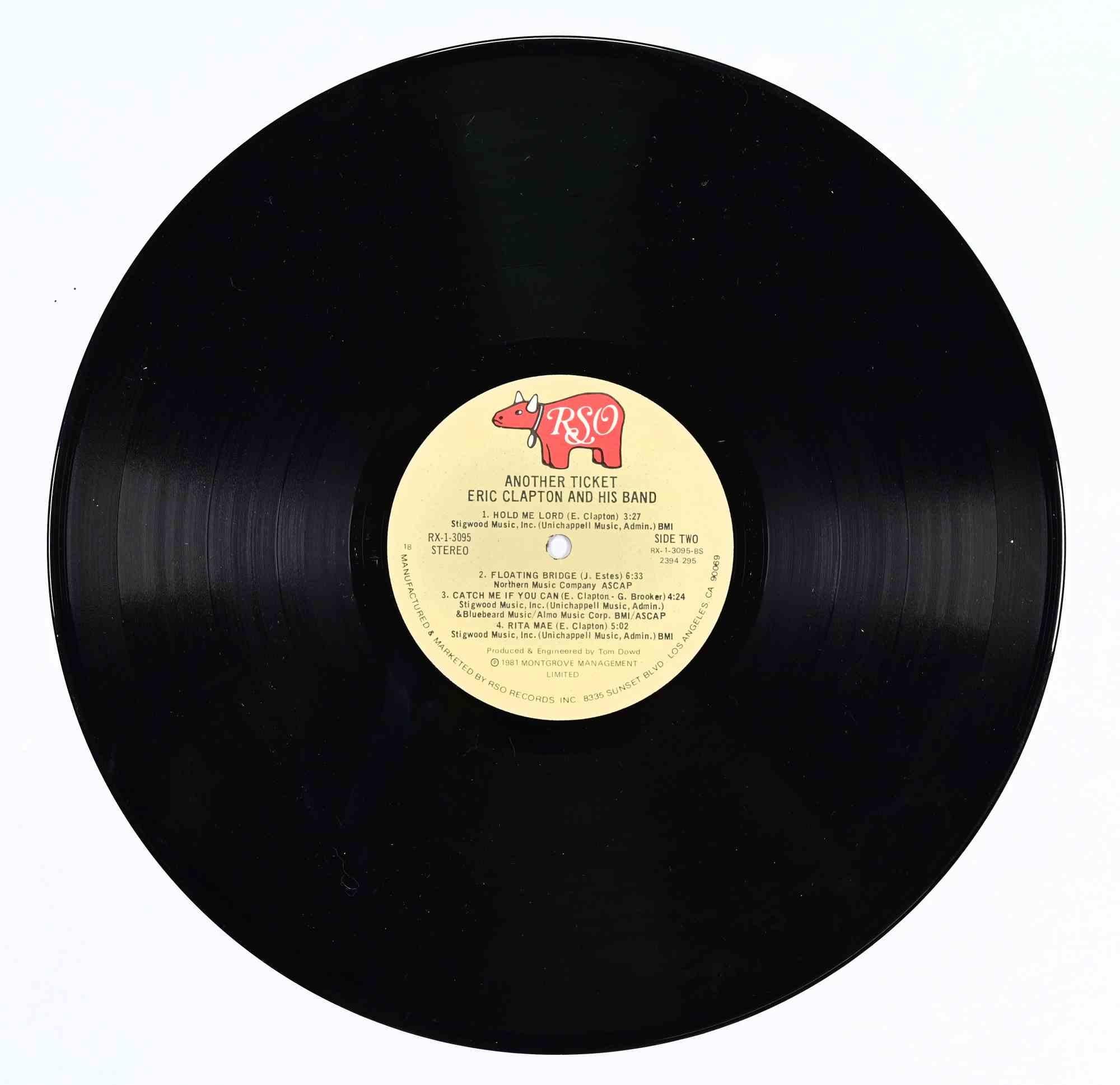 Americano Eric Clapton - Another Ticket (1981, RSO Records, RX-1-3085, U.S. Pressing) in vendita