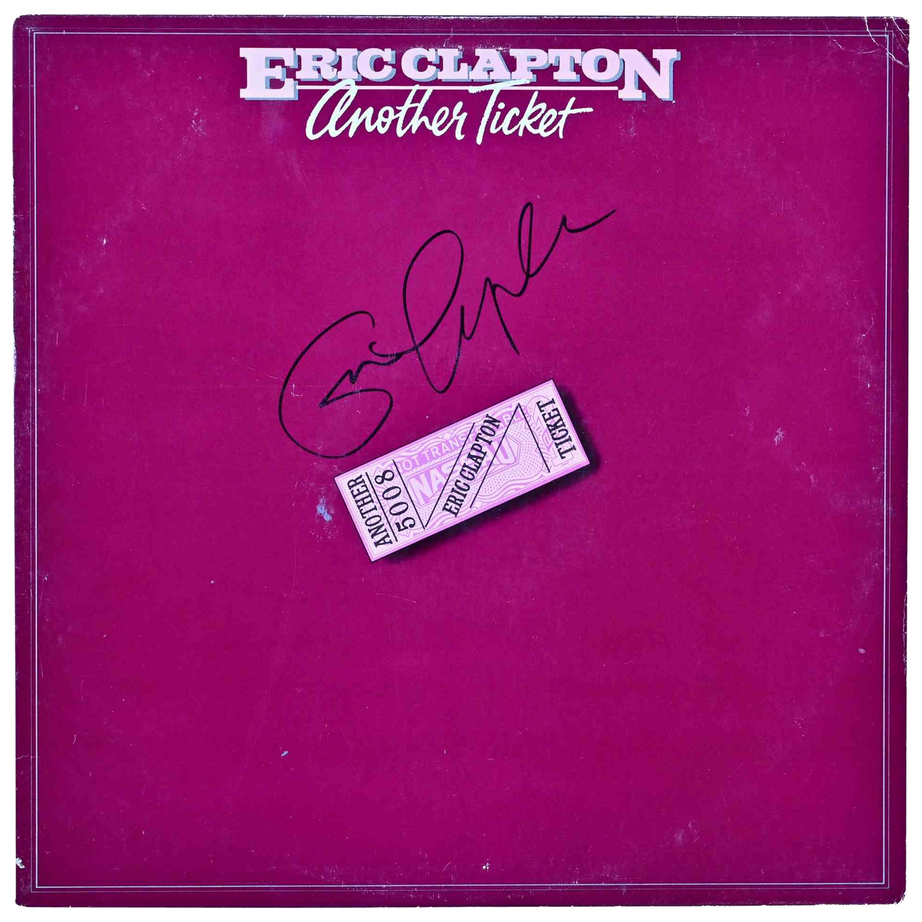 Eric Clapton - Another Ticket (1981, RSO Records, RX-1-3085, U.S. Pressing)